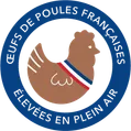 Œufs de poules françaises élevées en plein air